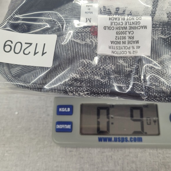 Parsley & Sage Women's Medium‎ Button Down Frayed Patchwork Tunic Top Red Grey - Picture 8 of 8